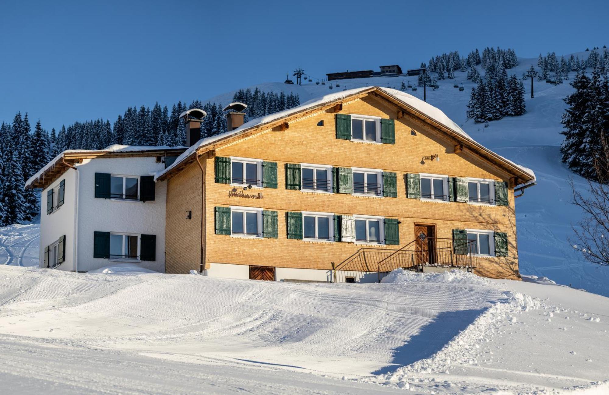 Villa Ferienhaus Erath Damüls Exterior foto