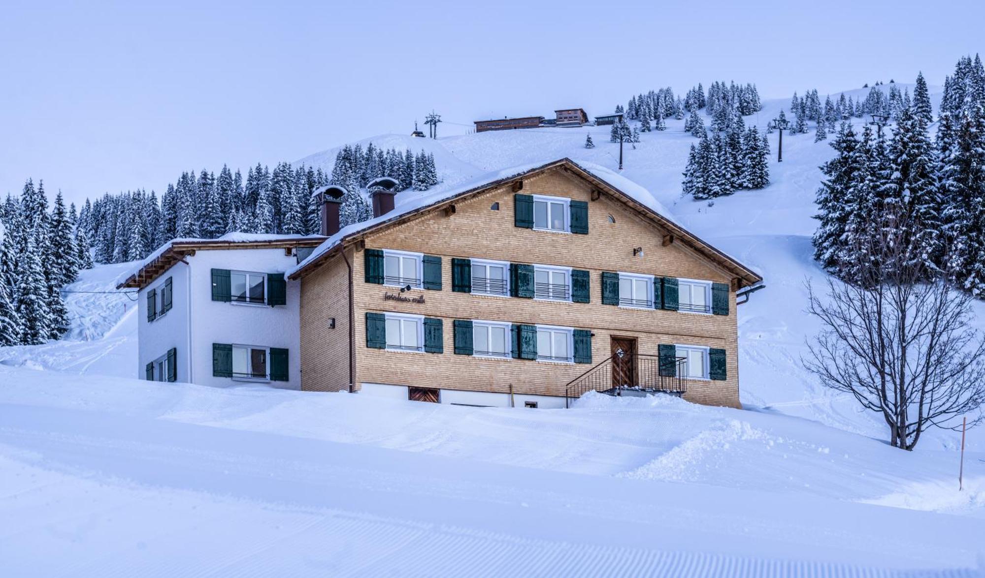 Villa Ferienhaus Erath Damüls Exterior foto